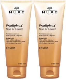 Pachet Nuxe Prodigieux Ulei De Duș Parfumat Corp 2x200ml