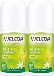Pachet Weleda Deodorant Citrus 24h Roll-On 2x50ml