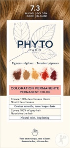 Phyto Phytocolor Vopsea Permanentă 7.3 Blond Auriu 1 Kit
