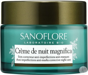 Sanoflore Crème Nuit Magnifica Îngrijire Botanică De Noapte Ten Mixt Sau Gras 50ml