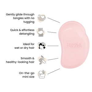 Tangle Teezer The Original Mini Perie Păr Millennial Pink 1 Bucată - Img 8
