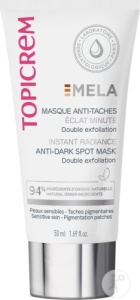 Topicrem Mela Mască Anti-Pete Pentru Strălucire Instantanee Tub 50ml