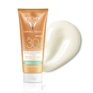 Vichy Capital Soleil Lapte-Gel Protecție Solară SPF30 Piele Sensibilă Tub 200ml - Img 2