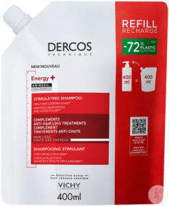 Vichy Dercos Șampon Energy+ Eco-Rezerva 400ml