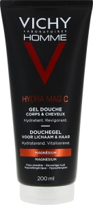 Vichy Homme Hydra Mag C Gel De Duș Hidratant-Revigorant Piele Sensibilă 200ml