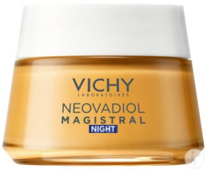 Vichy Neovadiol Magistral Cremă De Noapte Post-Menopauză Reînnoire Lipidică Fermitate 50ml