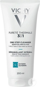 Vichy Pureté Thermale 3in1 Demachiant Integral Pentru Piele Si Ochi Sensibili Tub 200ml