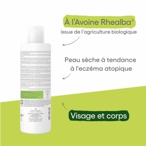 A-Derma Exomega Control Gel Spumant Emolient Anti-Mâncărimi Piele uscată cu tendință atopică 500ml - Img 4