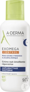 A-Derma Exomega Control Nuit Cremă Emolientă Reparatoare Anti-Mâncărime Piele Uscată/Eczemă 400ml