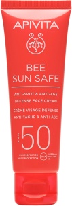 Apivita Bee Sun Safe Cremă De Față De Protecție SPF50 Anti-Pete Și Anti-Îmbătrânire 50ml