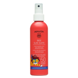 Apivita Bee Sun Safe Hydra Sun Kids Lotion SPF50 Protecție Solară Pentru Copii 200ml