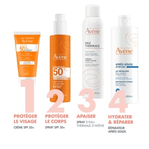 Avène Cremă Cu Protecție Solară SPF50+ Finisaj Invizibil Piele Sensibilă Și Uscată Tub 50ml - Img 7