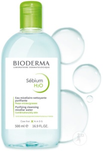 Bioderma Sébium H2O Apă Micelară Demachiantă Pentru Ten Mixt Și Gras 500ml - Img 3