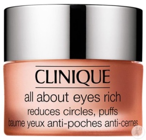 Clinique All About Eyes Riche Cremă Ochi Hidratantă Riduri/Cearcăne 15ml