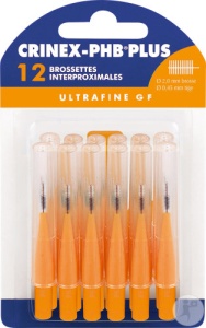 Crinex‑PHB Plus Periuțe Interdentare Ultrafine GF 2mm 12 Bucăți
