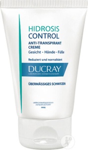 Ducray Hidrosis Control Cremă Pentru Față/Mâini/Picioare 50ml
