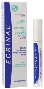 Ecrinal Gel Fortifiant Pentru Gene Și Sprâncene Incolor ANP 2+ 8ml