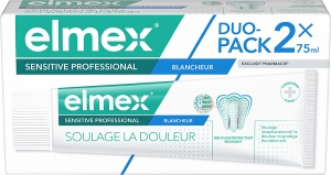 Elmex Sensitive Professional Pastă De Dinți Albire Duo Pachet 2x75ml