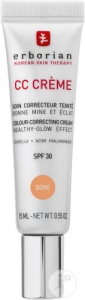 Erborian CC Bonne Mine & Éclat Crema Corectoare Nuantatoare Doré 15ml