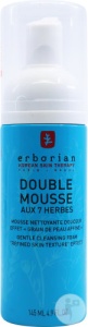 Erborian Double Mousse Spumă Delicată De Curățare Cu 7 Plante Pentru Față Flacon Cu Pompă 145ml