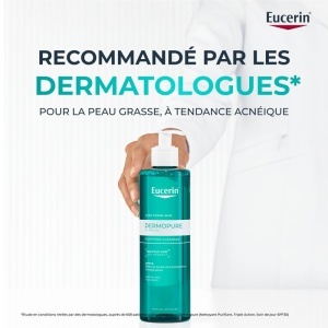 Eucerin DermoPure Clinical Gel De Curățare Purifiant 400 ml - Img 6