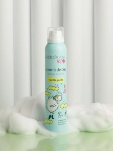 Gerovital Kids Spumă De Duș Vanilla Puffs 200ml - Img 3