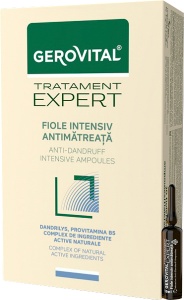 Gerovital Tratament Expert Fiole Intensiv Antimătreață Fiole 10x10ml