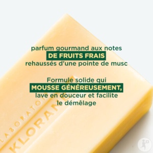 Klorane Șampon Solid Cu Mango 80g - Img 4