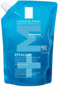 La Roche-Posay Effaclar Gel Spumant Purificator Ten Gras Predispus La Acnee Rezervă 400ml