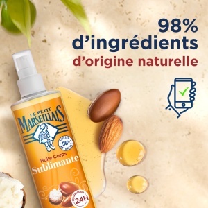Le Petit Marseillais Ulei Sublimator Pentru Îngrijirea Și Hidratarea Corpului 24h Spray 150ml - Img 2