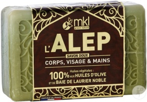 MKL Green Nature L'Alep Săpun Solid Organic Pentru Corp/Față/Mâini 120g