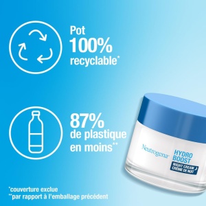 Neutrogena Hydro Boost Night Cream Cremă de Noapte Reparatoare Și Hidratantă Intensă Toate Tipurile De Ten 50ml - Img 8