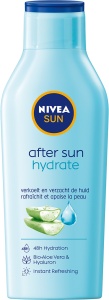 Nivea Sun After Sun Hydrate Loțiune Hidratantă 48h După Plajă Aloe Vera Și Acid Hialuronic 400ml