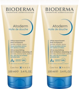 Pachet Bioderma Atoderm Ulei De Duş Ultra-Hrănitor Anti-Iritaţii 2x100ml