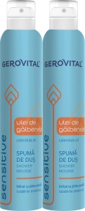 Pachet Gerovital Spumă De Duș Sensitive 2x200ml
