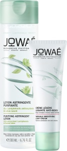 Pachet Mix&Match Jowaé Loțiune Astringentă Purifiantă Cu Lotus + Cremă De Faţă Antirid