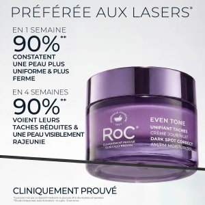 Roc Even Tone Cremă Zi/Noapte Corectare Pete Pigmentare 50ml - Img 3