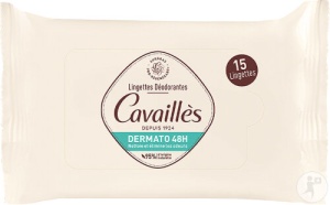 Rogé Cavaillès Dermato 48h Servetele Deodorante 15 Bucati
