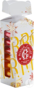 Roger&Gallet Set Săpun Solid Energizant Ghimbir Roșu Și Lemn De Portocal 6x25g