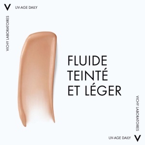 Vichy Capital Soleil UV-Age Daily Pigment Fluid Anti-Îmbătrânire Colorat SPF50+ Nuanta Light 40ml - Img 4