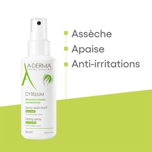 A-Derma Cytelium Spray Uscat Calmant Pentru Piele Iritată 100ml - Img 5