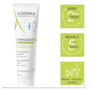 A-Derma Dermalibour+ Cremă Barieră Izolatoare Calmanta Piele Iritată Si Afectată 100ml - Img 4