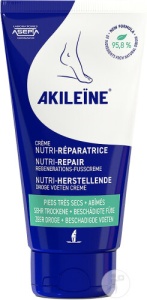 Akileïne Cremă Nutri-Reparatoare Picioare Foarte Uscate Deteriorate Tub 75ml