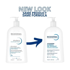 Bioderma Atoderm Intensive Gel Spumant Ultra Bogat Calmant Pielea Foarte Uscată Și Sensibilă 500ml - Img 2