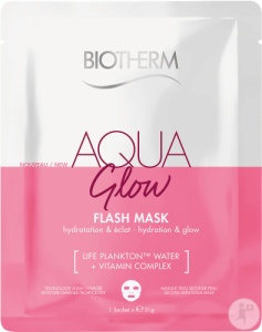 Biotherm Aqua Glow Flash Mask Mască Hidratantă Pentru Față 1 Bucată