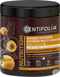 Centifolia Mască Nutritivă Multi-Uz Pentru Păr Uscat Sau Creț 200ml