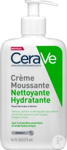 CeraVe Spumant Hidratant Curățare Față Pentru Ten Normal Până Uscat 473ml