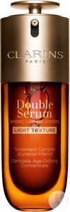 Clarins Double Serum Light Texture Ser Antiaging Cu Textură Lejeră Flacon 50ml