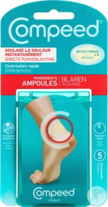 Compeed Plasturi Pentru Bășici Medii 5 Bucăți