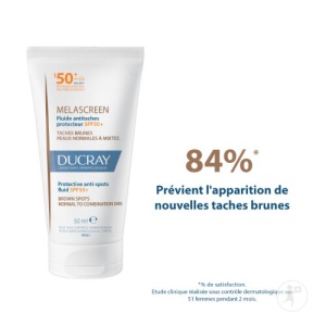 Ducray Melascreen Fluid Depigmentant Cu Protecție Solară SPF50+ 50ml - Img 4